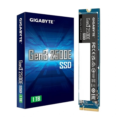 Gigabyte Gen3 2500E SSD 1TB PCIe 30x4 NVMe 13